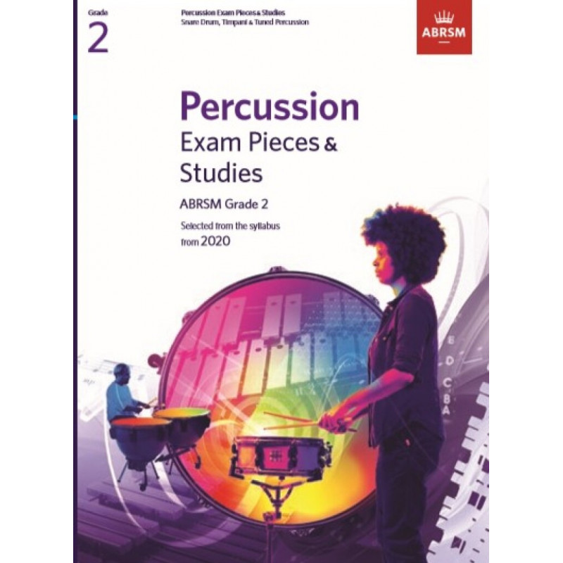 ABRSM Percussion Exam Pieces & Studies Grade 2