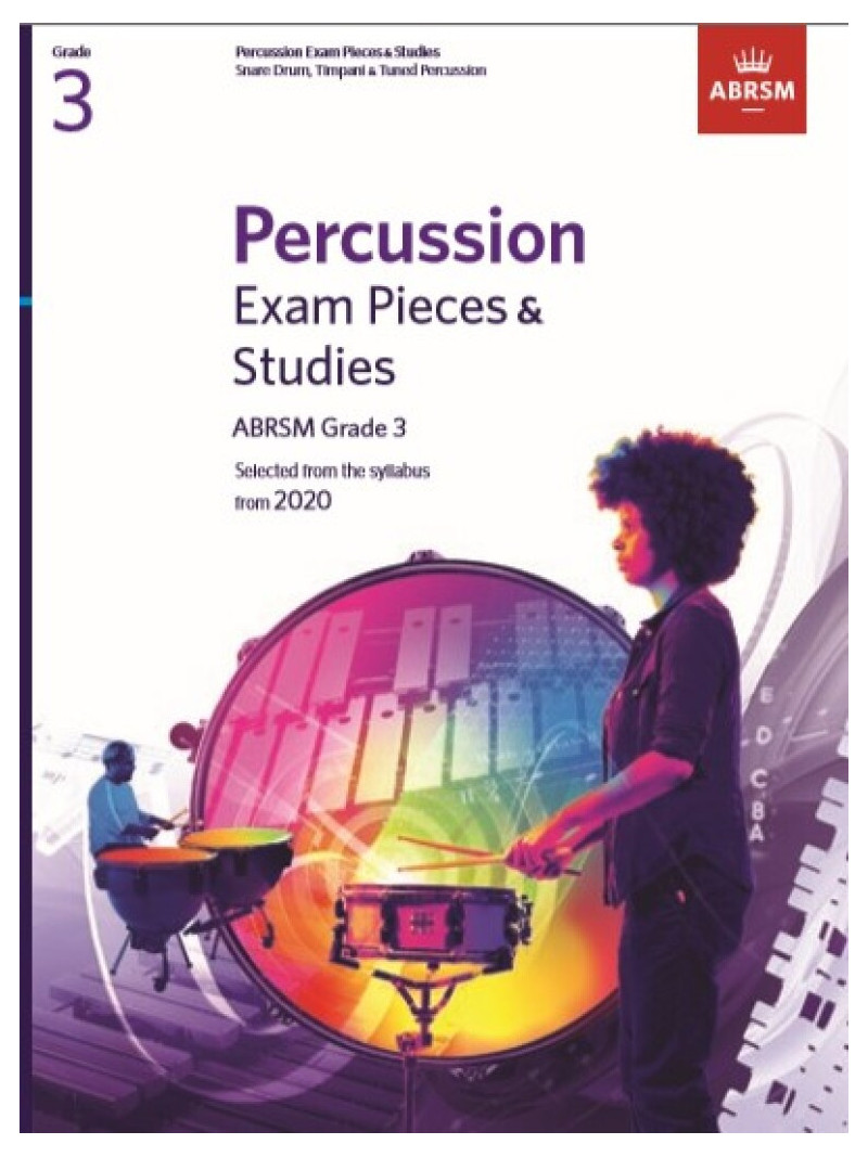 ABRSM Percussion Exam Pieces & Studies Grade 3