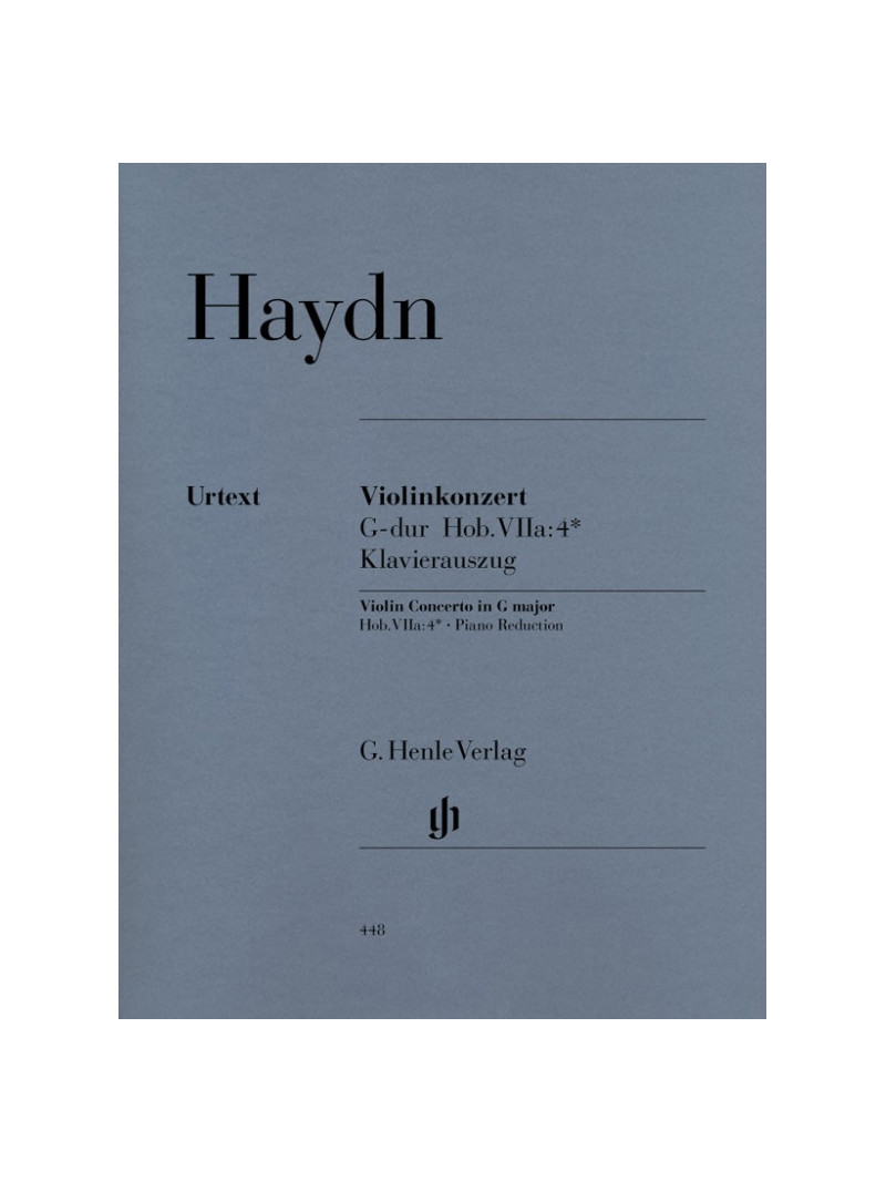 Violin Concerto G major Hob. VIIa:4* (Piano Reduction)