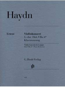 Violin Concerto G major Hob. VIIa:4* (Piano Reduction)