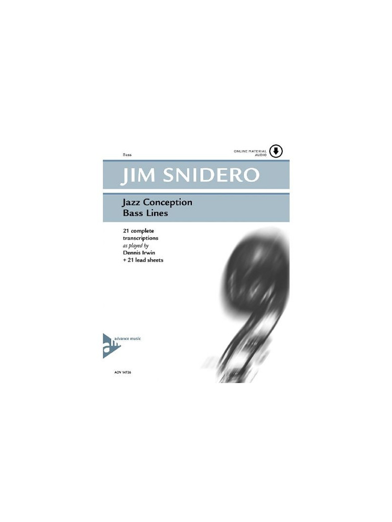 Jazz Conception Bass Lines (book/CD play-along)