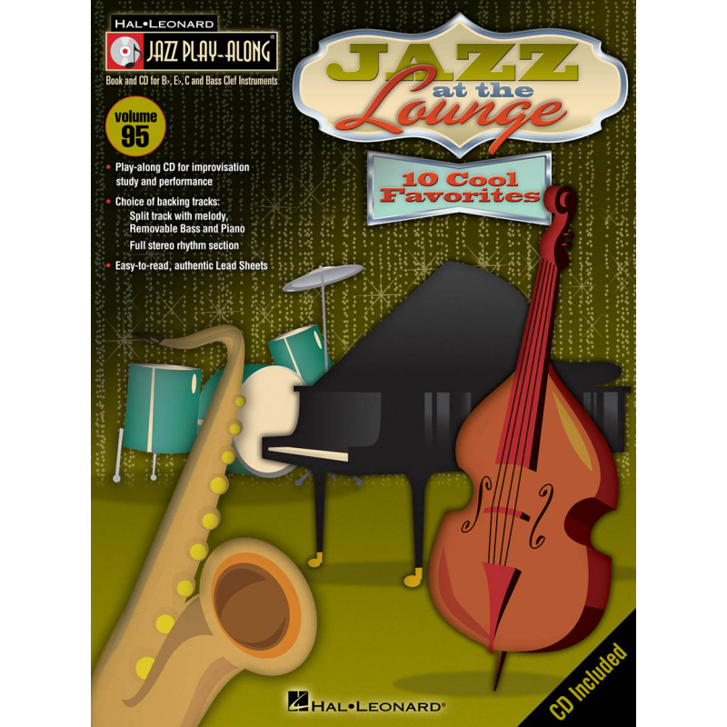 Jazz Play-Along Volume 95: Jazz At The Lounge (book/CD)