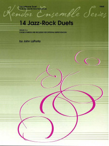 14 Jazz-Rock Duets for Eb Alto & Bb Tenor Saxophone
