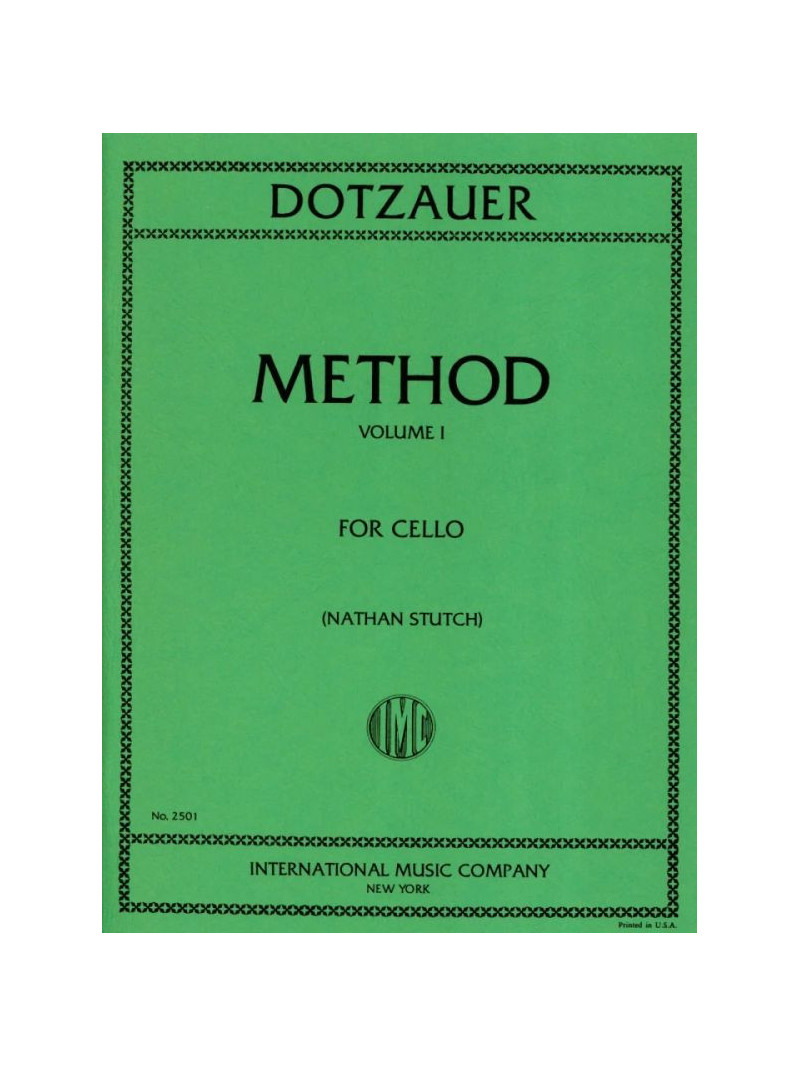 Dotzauer - Method for Cello Volume 1
