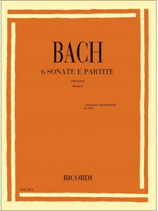 Bach - 6 Sonate e Partite - Per Viola