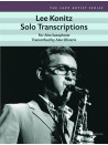 Lee Konitz Solo Transcriptions for Alto Saxophone