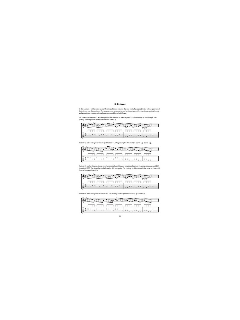 Outside Sounds and Substitutions for Modern Jazz Guitar