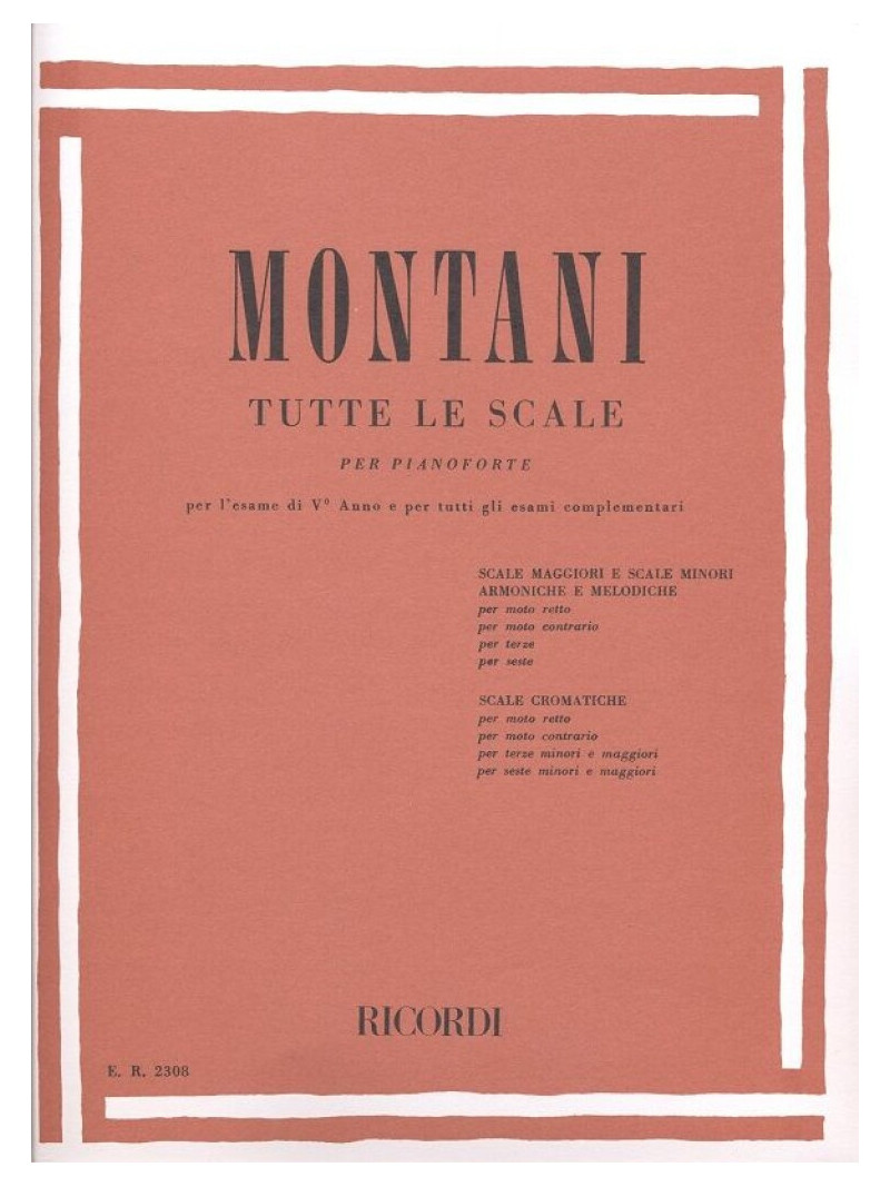 Tutte le scale per pianoforte