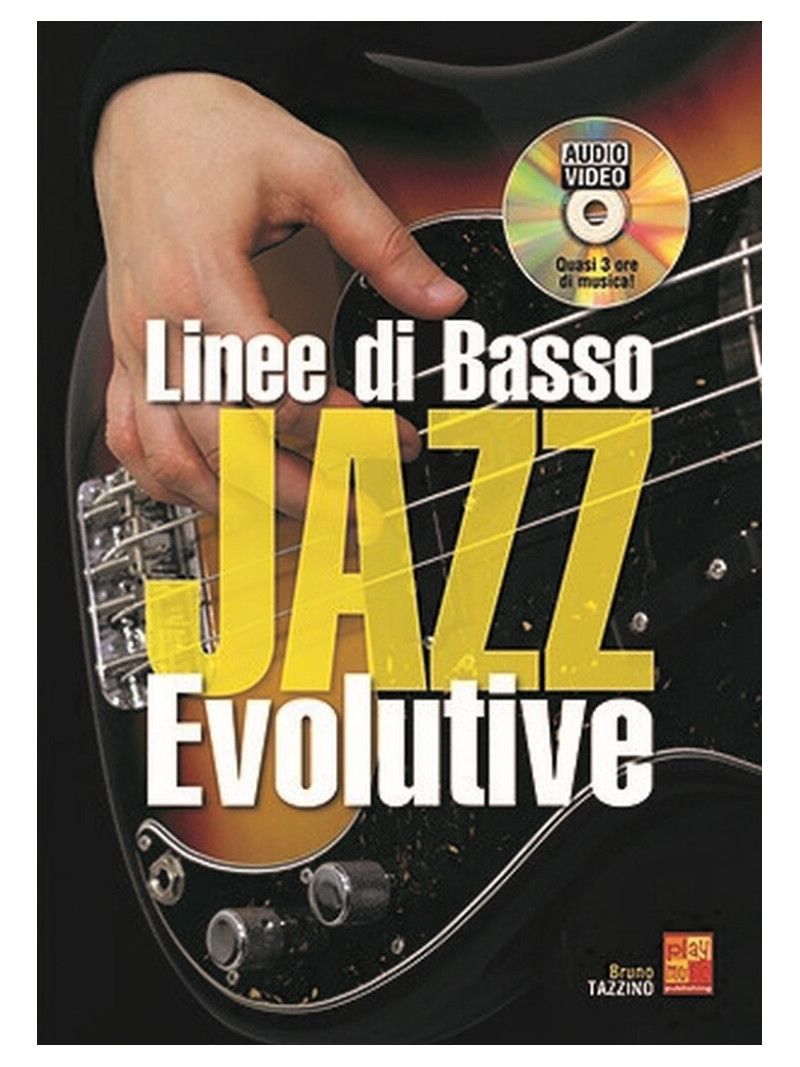 Linee di basso jazz evolutive (libro/Audio Video)
