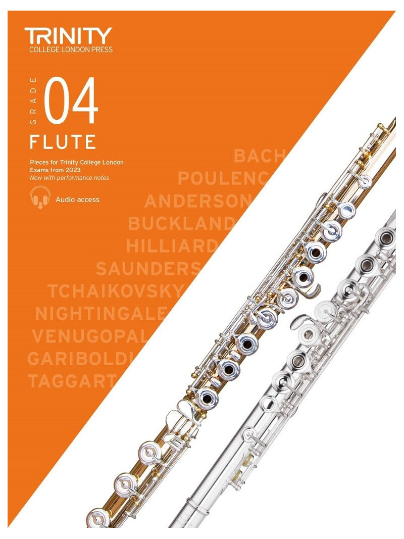 Flute Exam Pieces Grade 4, from 2023 (book/download)