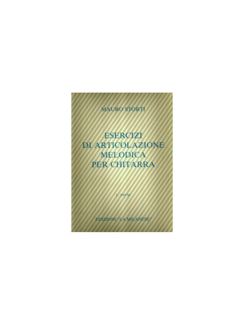 Esercizi di articolazione melodica per chitarra