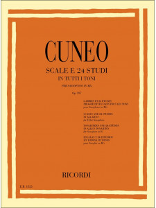 Scale e 24 studi in tutti i toni per Alto Sax, Op. 197
