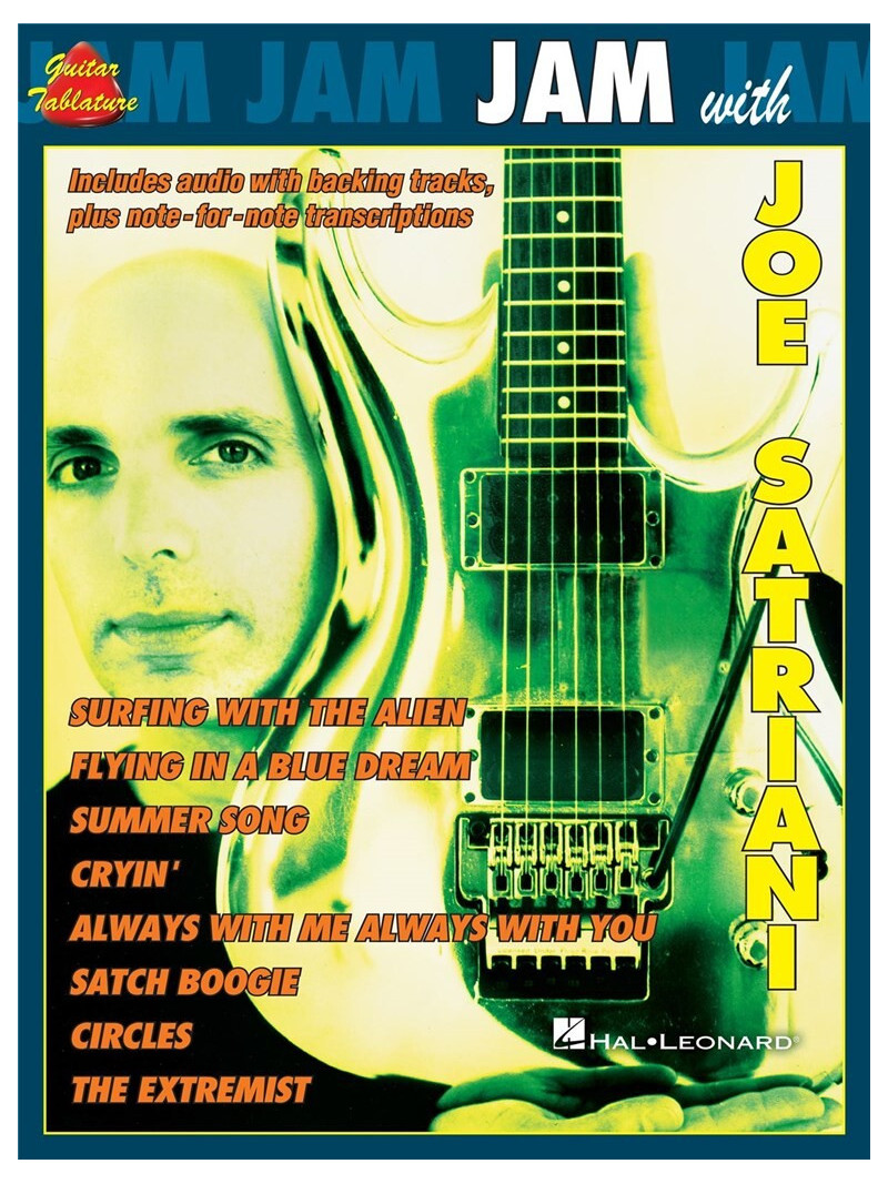 Jam with Joe Satriani (book/CD play-along)