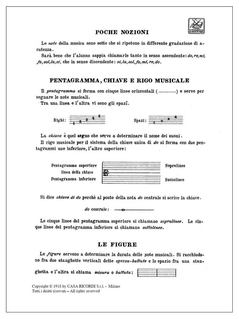 Esercizi preliminari