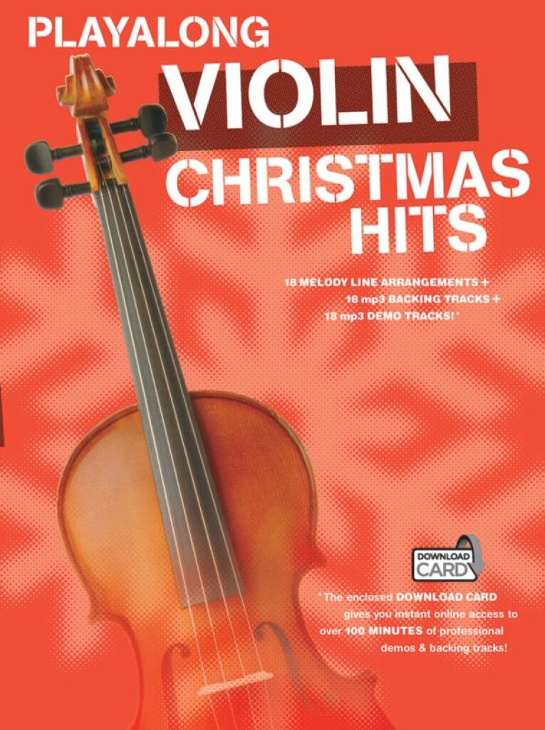 Playalong Violin: Christmas Hits (book only)