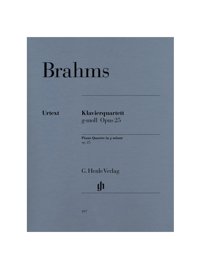 Brahms - Piano Quartet g minor op. 25