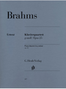 Brahms - Piano Quartet G Minor op. 25