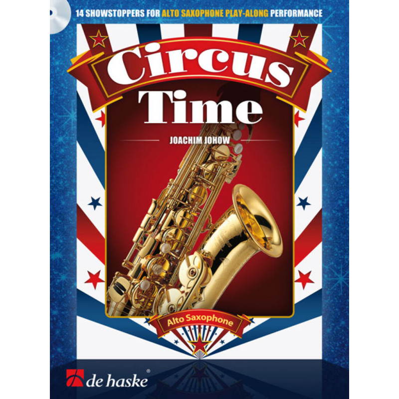 Circus Time - Alto Saxophone (libro/CD)