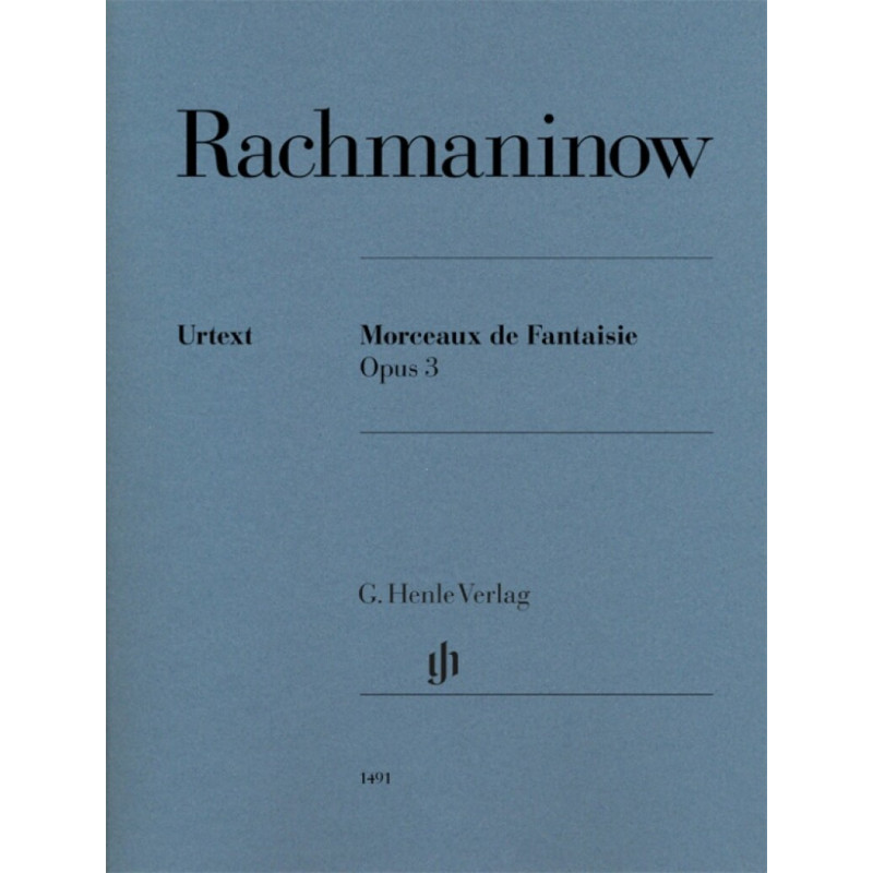 Rachmaninow - Morceaux de Fantaisie op. 3