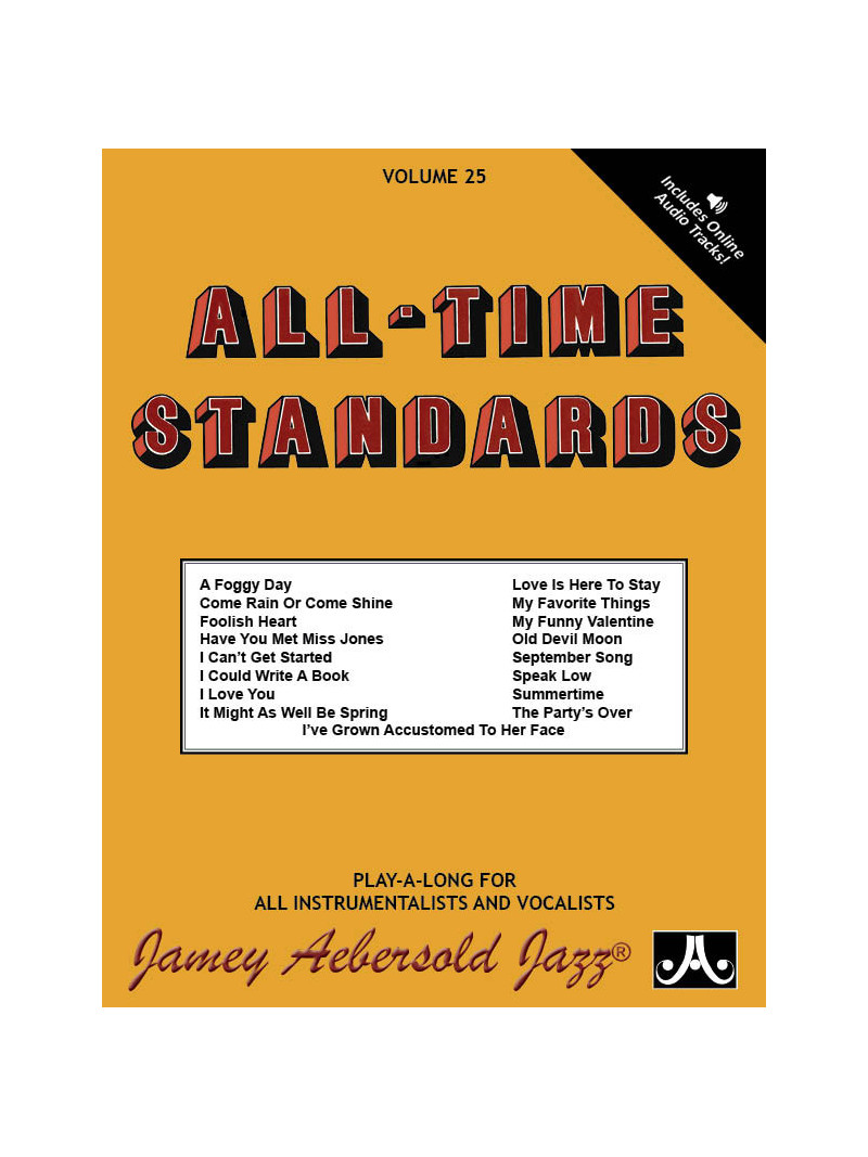 All-Time Standards (book/2 CD play-along)