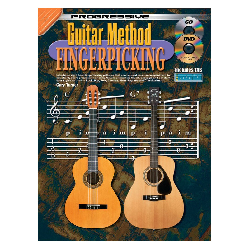 Guitar Method Fingerpicking (book/CD/DVD)