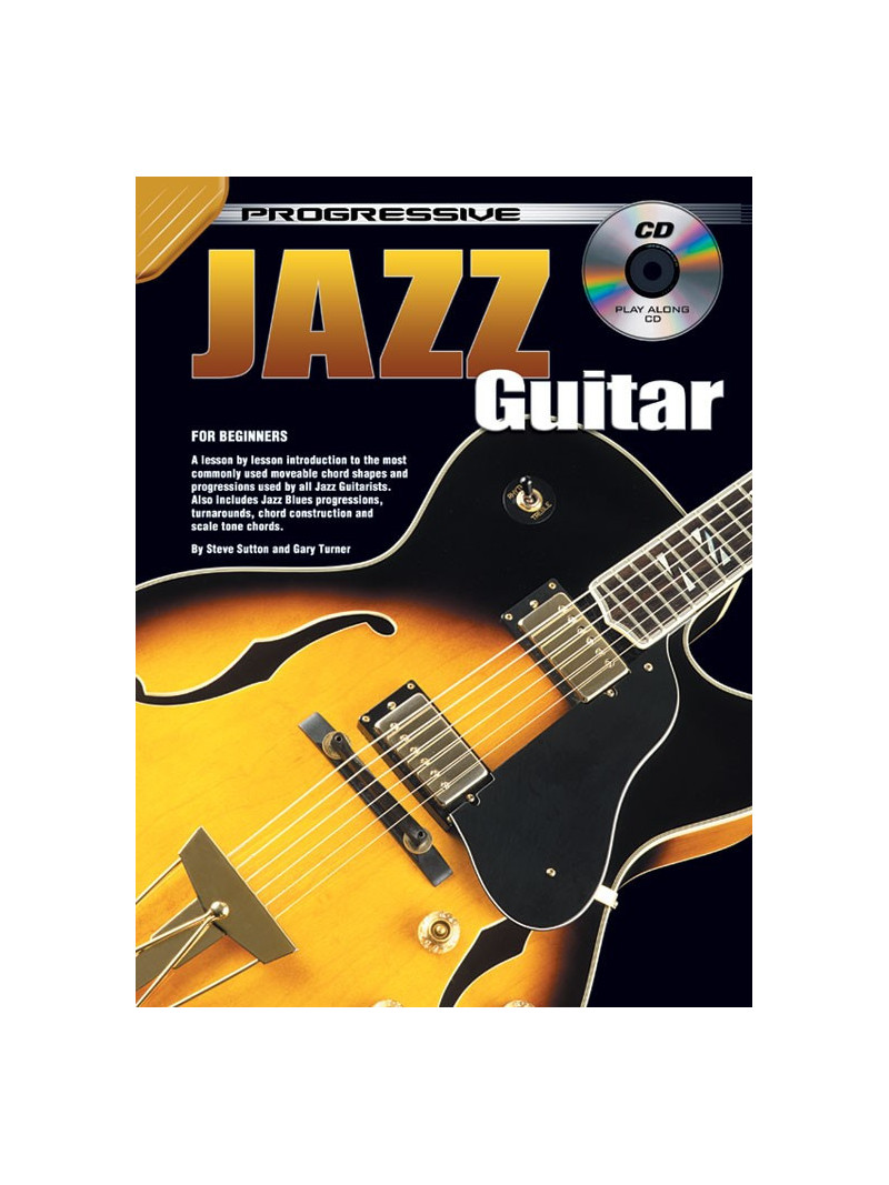 Progressive Jazz Guitar (book/CD)