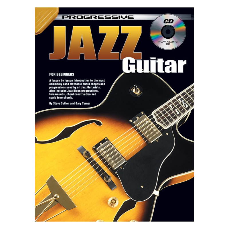 Progressive Jazz Guitar (book/CD)