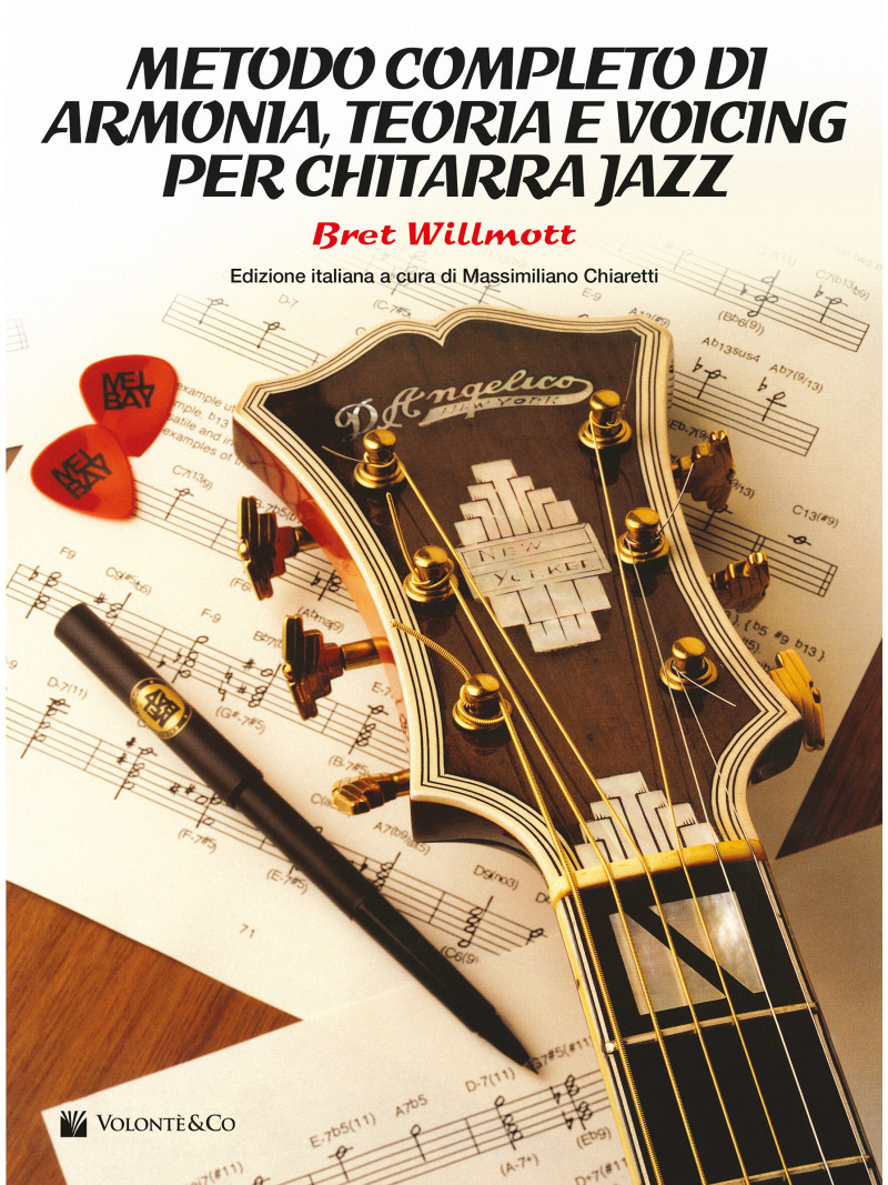 Metodo Completo di Armonia, Teoria e Voicings per Chitarra (libro con tracce download)