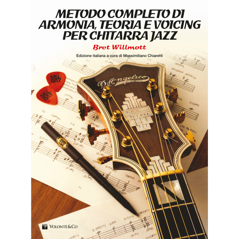 Metodo Completo di Armonia, Teoria e Voicings per Chitarra (libro con tracce download)