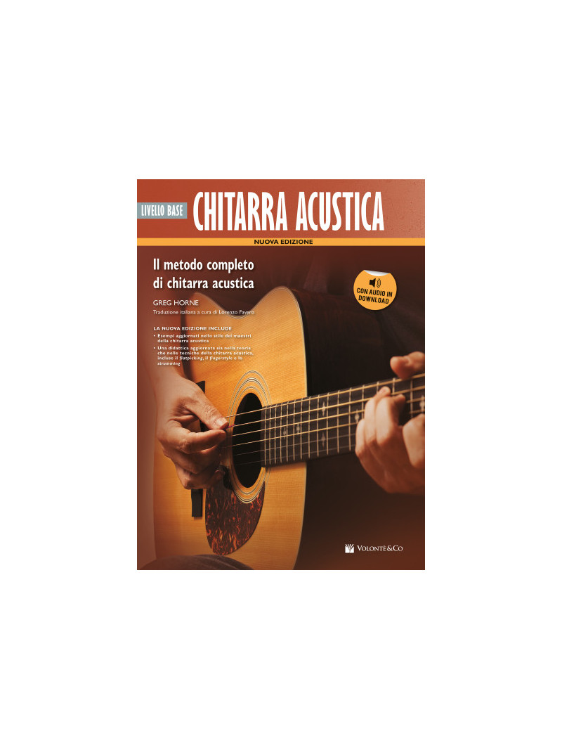Il metodo completo per chitarra acustica: livello base (libro/Audio download)