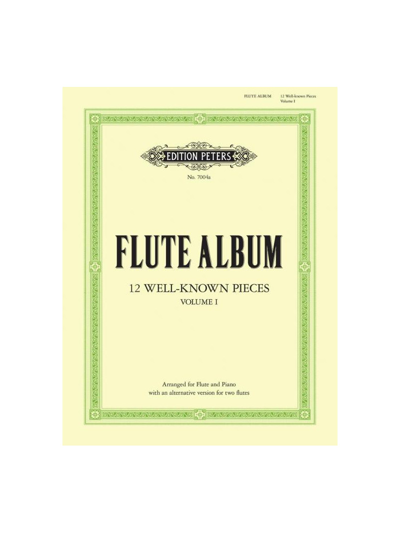 Flute Album - 12 Well-Known Pieces Volume 1