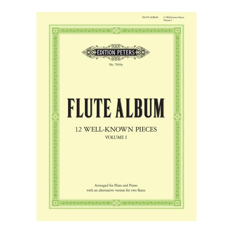Flute Album - 12 Well-Known Pieces Volume 1