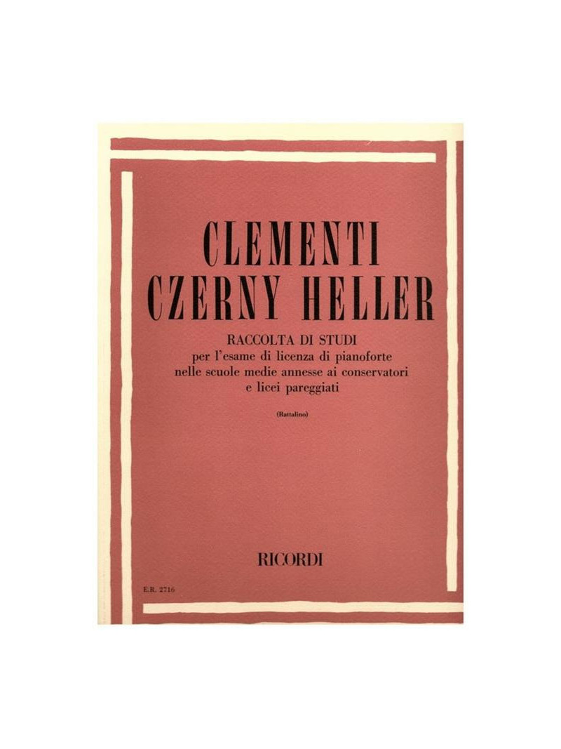 Raccolta di Studi di Clementi, Czerny, Heller