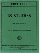 Kreutzer - 18 Studies (For String Bass)
