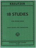 Kreutzer - 18 Studies (For String Bass)