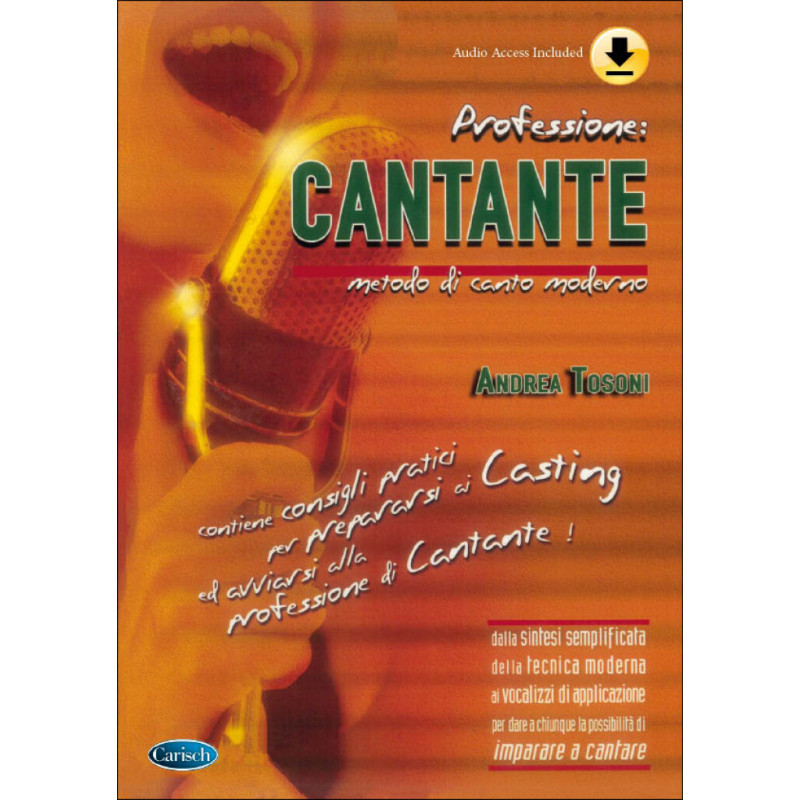 Professione: Cantante (libro/CD)