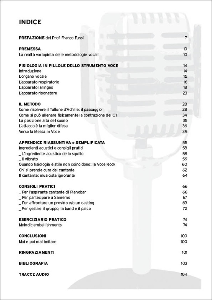 Professione: Cantante (libro/CD)