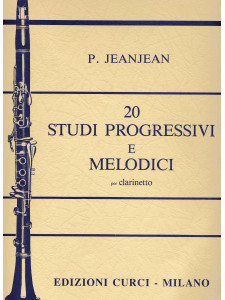 20 Studi progressivi e melodici per clarinetto