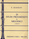20 Studi progressivi e melodici di media difficoltà per clarinetto