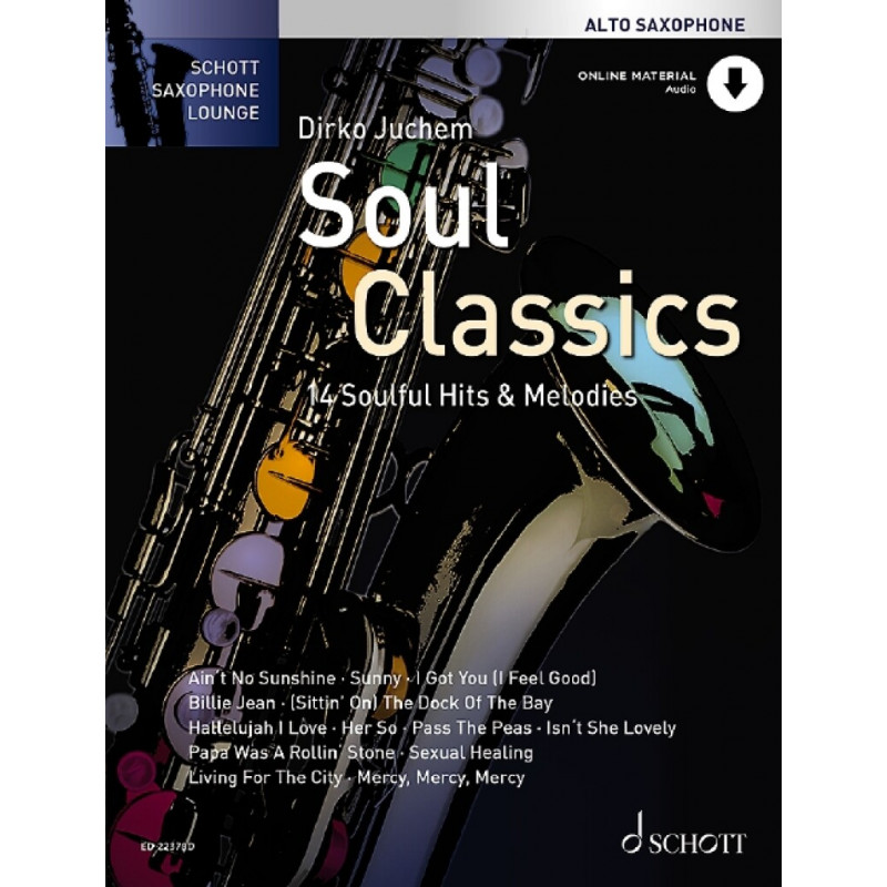 Soul Classics For Alto Saxophone (book/CD)