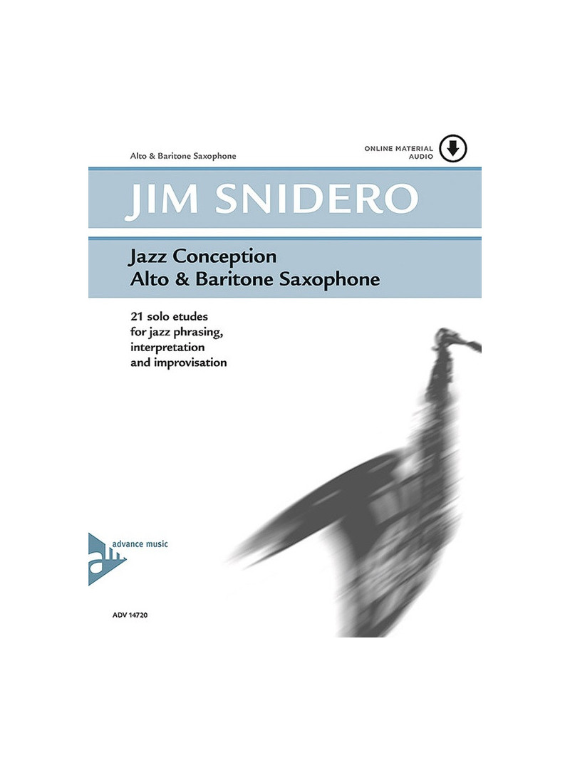 Jazz Conception for Alto & Baritone Sax Soloist (book & CD play-along)