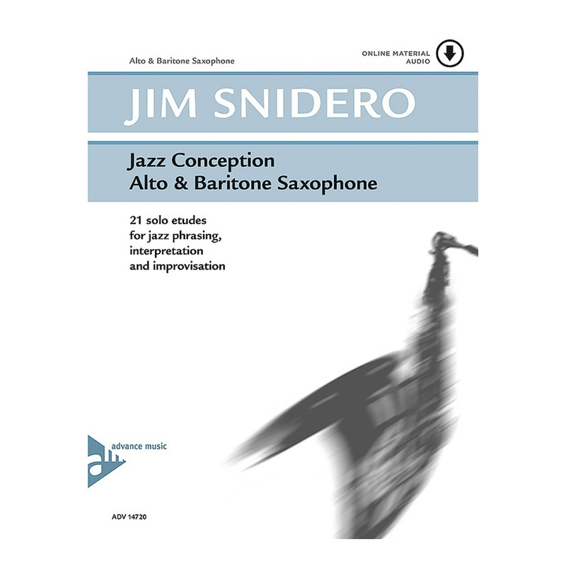 Jazz Conception for Alto & Baritone Sax Soloist (book & CD play-along)