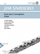 Easy Jazz Conception Flute (book/CD play-along)