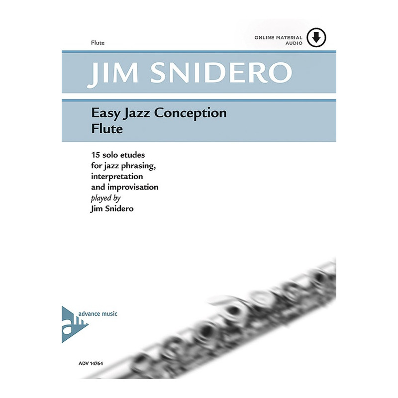 Easy Jazz Conception Flute (book/Audio Online)