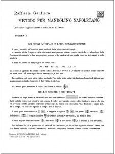 Metodo per Mandolino Napoletano. vol. 1