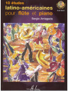 10 Etudes Latino-Americaines pour Flute & Piano (book/CD)