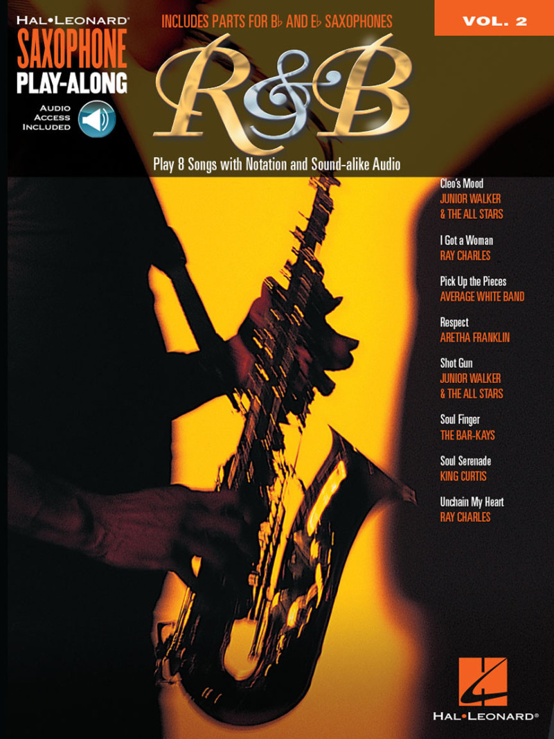 R&B: Saxophone Play-Along Volume 2 (book/CD)