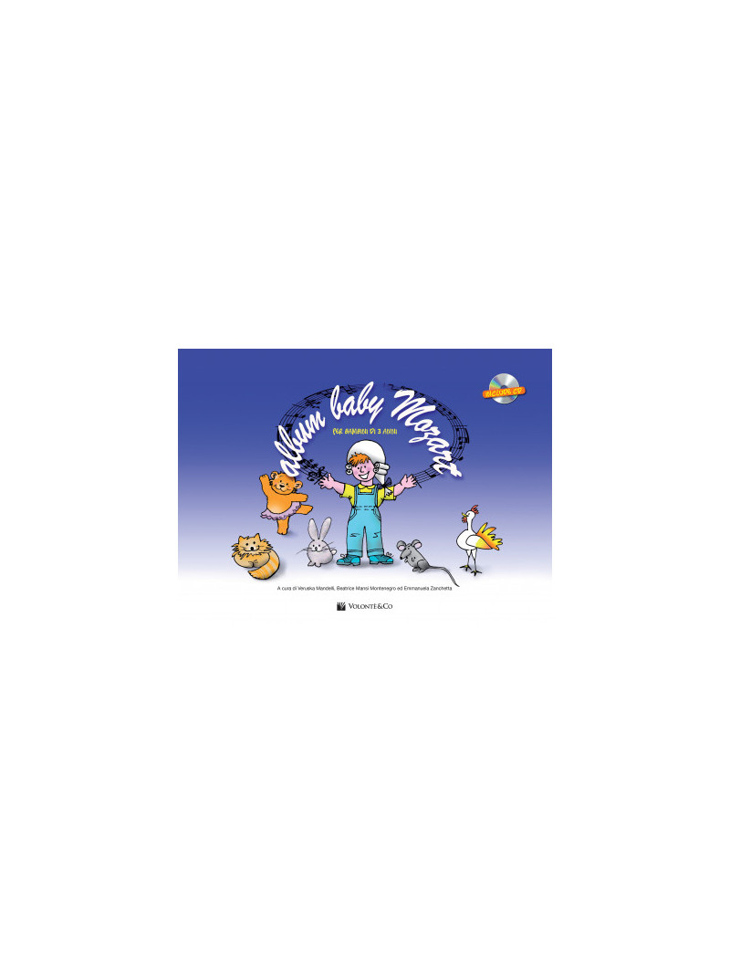 Album Baby Mozart (libro & CD Rom o MP3)