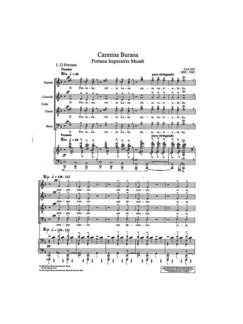 Carl Orff - Carmina Burana