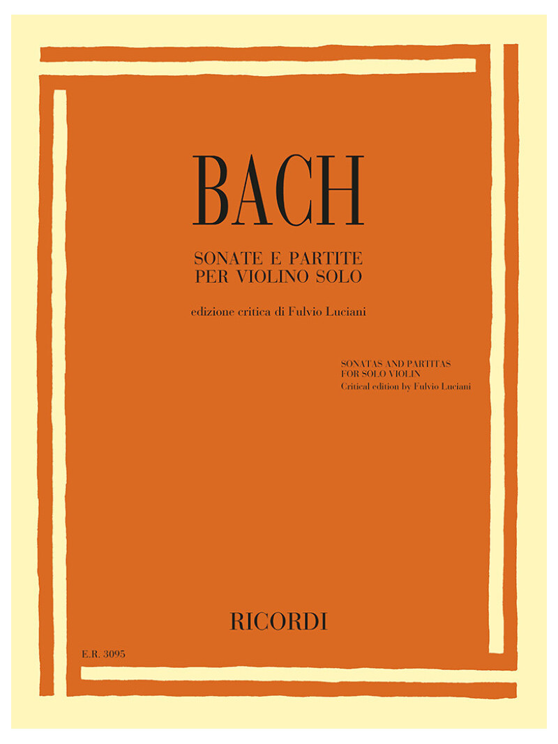 Bach - Sonate e Partite - Per Violino Solo
